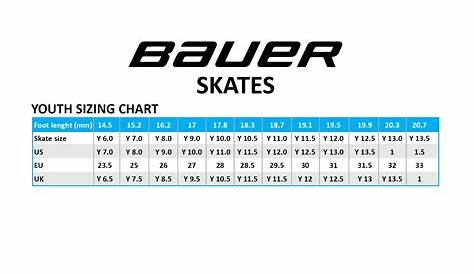hockey skate laces length chart