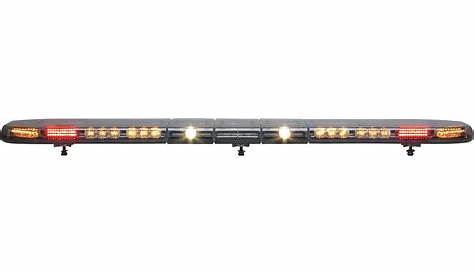 FREE SHIPPING — Whelen 62in. Towman's Justice Super-LED Light Bar