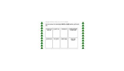 natural resources worksheet 6th grade