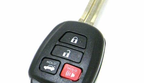 2014-2015 Toyota Camry 4-Button "G" Chip Remote Head Key Fob (HYQ12BDM, 89070-06420)