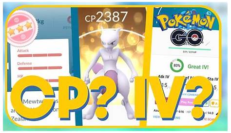 How does CP, IV's, and LEVELS work in POKEMON GO! - YouTube