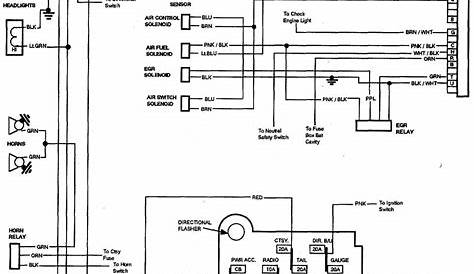 Chevrolet V8 Trucks 1981-1987 Electrical Wiring Diagram | All about