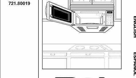 Kenmore 72180012400 User Manual MICROWAVE Manuals And Guides L0411385