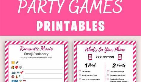 Valentine's Day Party Games Printable | Valentines games, Valentine