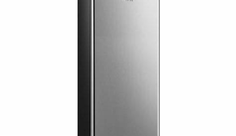 Hisense 6.3 Cu. ft. Apartment Refrigerator in Stainless Silver