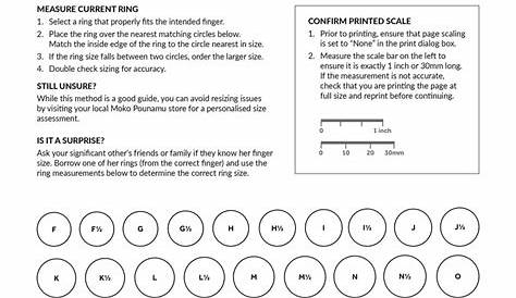 virtual ring size chart