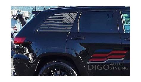 american flag decal jeep grand cherokee