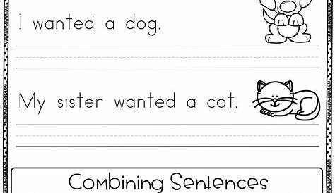 sentences for 2nd graders to write