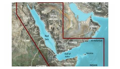 Garmin BlueChart G3 Vision microSD - Red Sea Coastal Chart (010-C0759