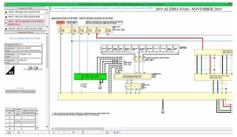 2010 nissan altima radio wiring diagram