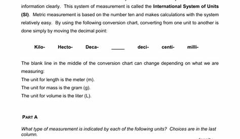 unit conversion worksheet pdf with answers