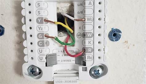 honeywell home thermostat wiring diagram - Wiring Diagram and Schematics