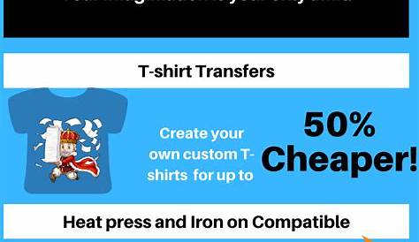 Printable T-Shirt Transfer Paper - HTV | Printable heat transfer vinyl