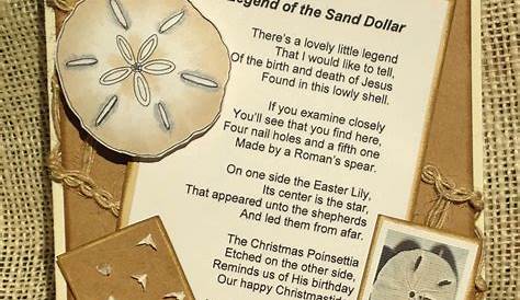 Joanie's Classy Card Corner: The Sand Dollar Legend