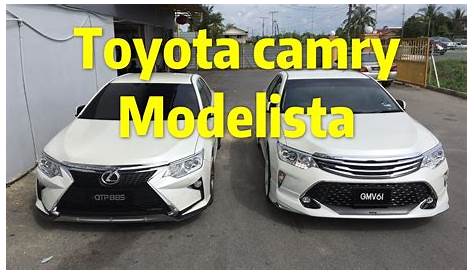 Toyota Camry hybrid 2017 ( Modelista bodykit) - YouTube