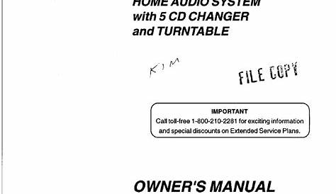 emerson mw9325sl owner's manual