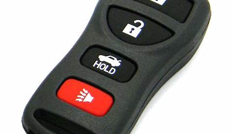 2002-2006 Nissan Maxima 4-Button Key Fob Remote (KBRASTU15, 28268-ZB700)