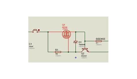 current limiter circuit with transistor