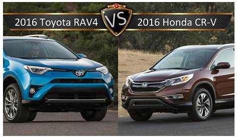 compare honda crv to toyota rav4