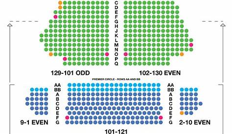 friedman theater seating chart