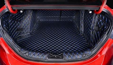 For Mazda 3 AXELA 2014 2018 Full Rear Trunk Tray Liner Cargo Mat Floor