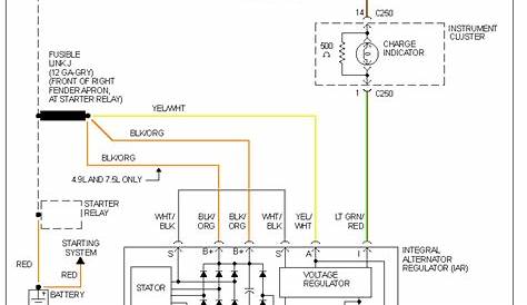 ford f150 alternator wiring diagram