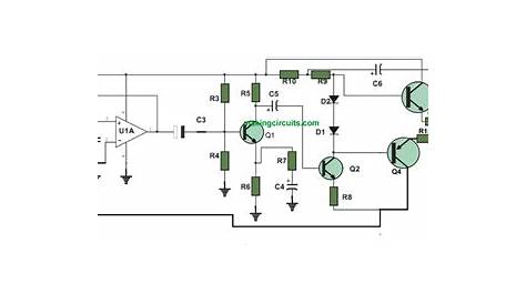 Subwoofer Amplifier Circuit - High Power