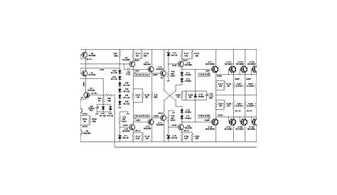 2500 watts amplifier circuit diagram