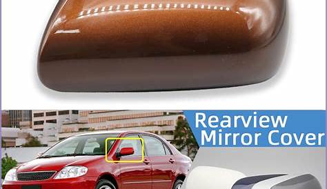 toyota corolla side mirror cover replacement