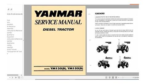 yanmar tractor owners manual