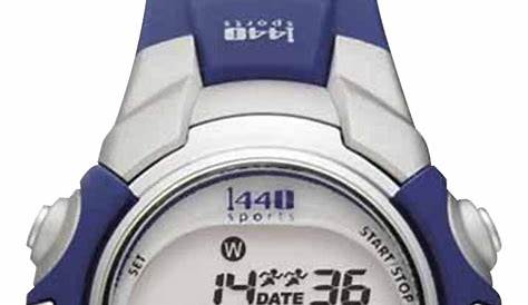 Best Buy: Timex 1440 Women's Digital Sports Watch Blue T5J131