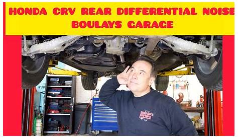Honda CRV Rear differential noise. - YouTube