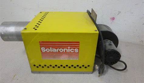 solaronics infrared heater manual