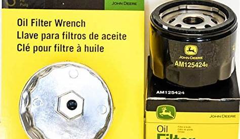 John Deere 3" Oil Filter Wrench with AM125424 Oil Filter Set - Walmart