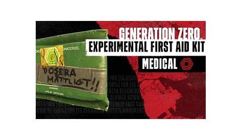 generation zero standard first aid kit schematic location