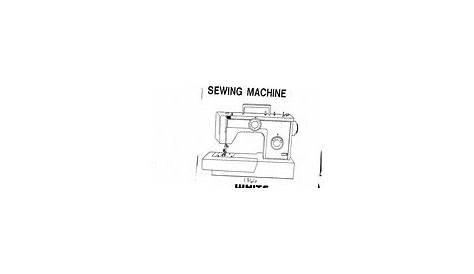 white sewing machine manual pdf