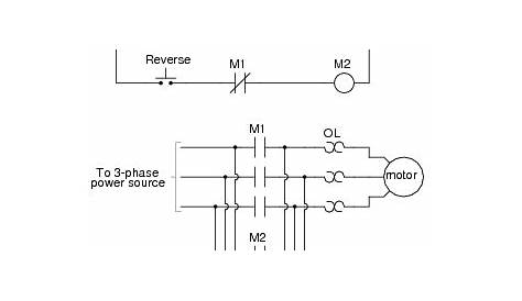 basic ac motor control circuit diagram