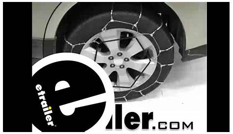 etrailer | Glacier Cable Snow Tire Chains Review - 2010 Subaru Outback