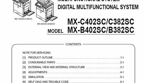 Sharp MX-B382SC/MX-B402SC/MX-C382SC/MX-C402SC Service Manual :: Sharp