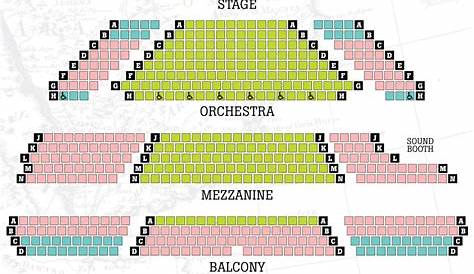 georgia theater seating chart