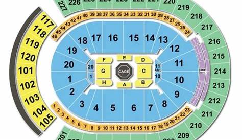 T Mobile Arena Seating Chart | Seating Charts & Tickets