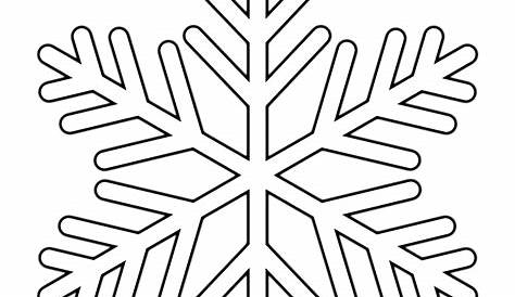 snowflakes templates printables