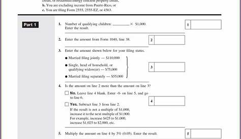Child Tax Credit Worksheet Line 51 Worksheet : Resume Examples