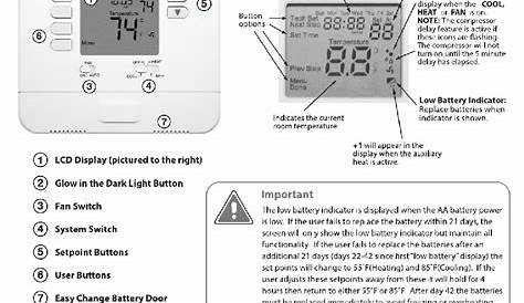 vive thermostat tp-n-701 manual