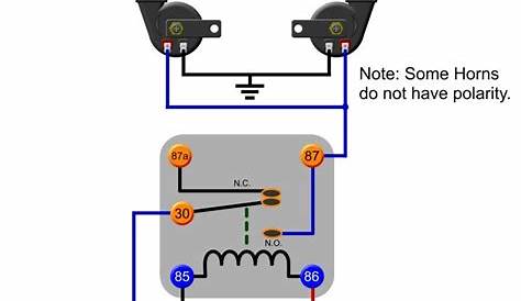 horn relay diagram for motorcycle