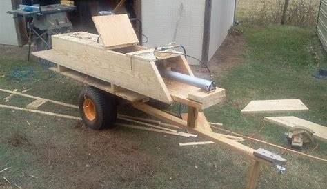 Front view of my pneumatic pine straw baler. | Farm plans, Yard project