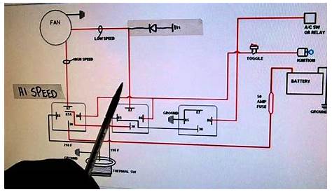 2- Speed Electric Cooling Fan Wiring Diagram - YouTube