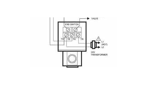 zone valve wiring schematic