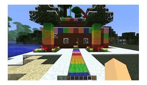 gingerbread house in minecraft