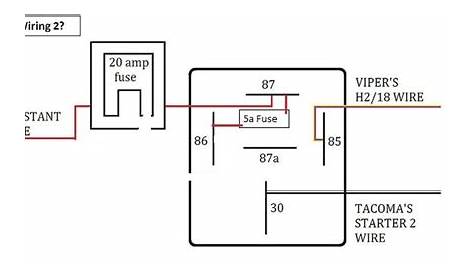 Viper Door Lock Relay Wiring Diagram